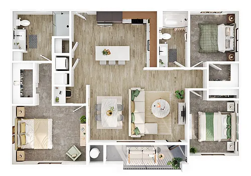 Floor plan C1