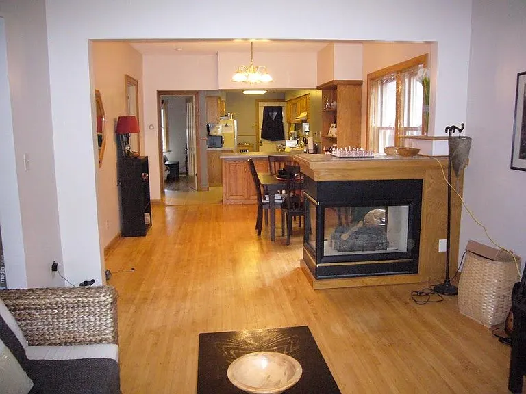 From front towards kitchen