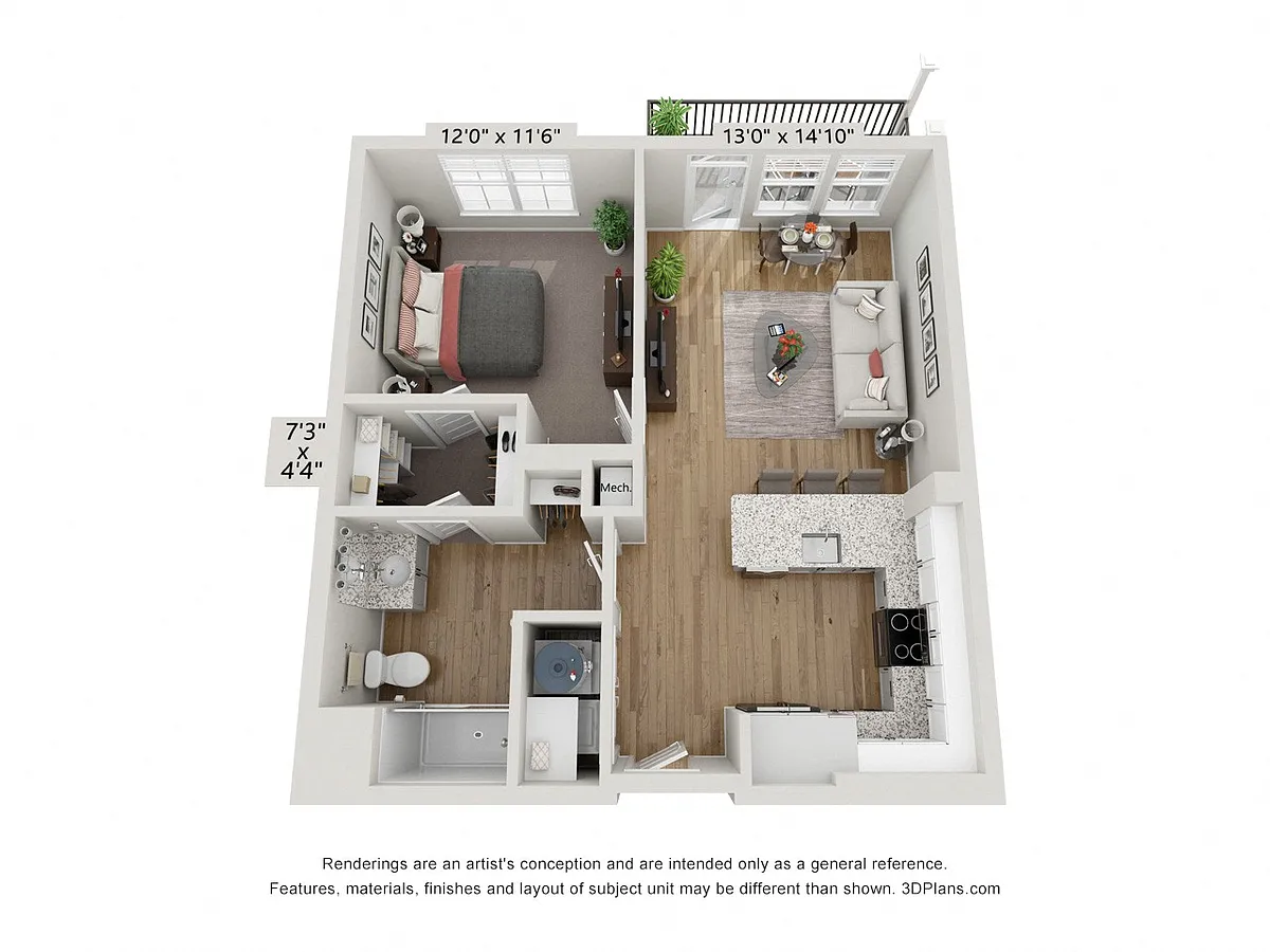 Floor plan A3 - Cobalt