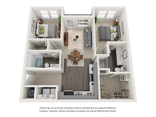 Floor plan B3