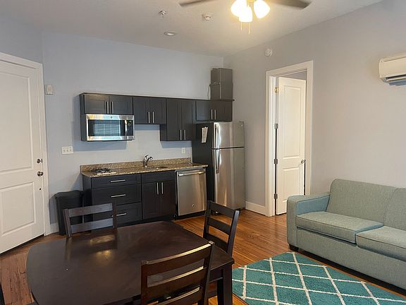 Living space in unit