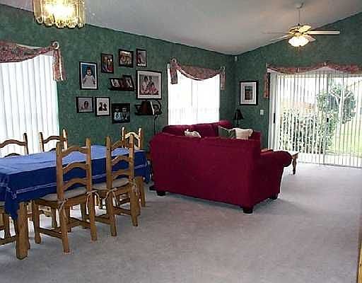 Great room looking toward backyporch