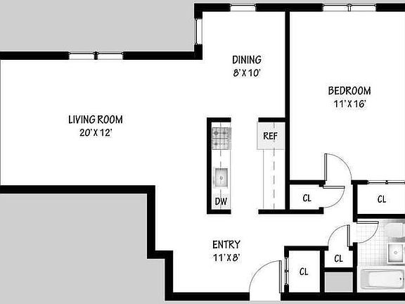 4th image of 2534 Crescent St APT 5G
