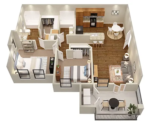Floor plan B2