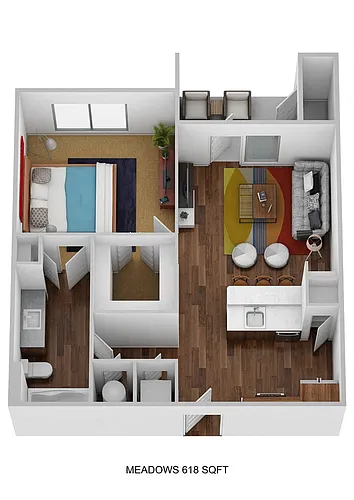Floor plan A1A-M