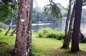 Quiet spot to enjoy lake