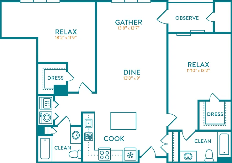 Sherwood Floorplan Diagram
