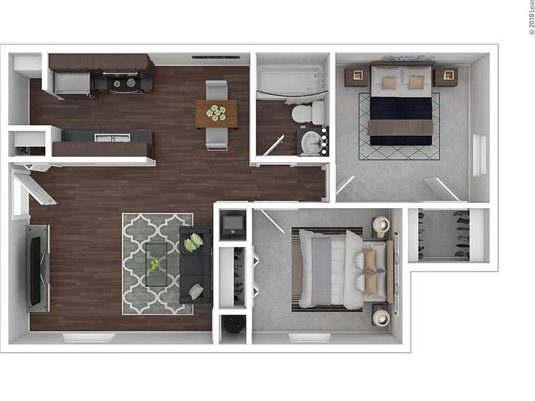 Hamilton Lake: Beds - 2: Baths - 1: SqFt Range - 753 to 753