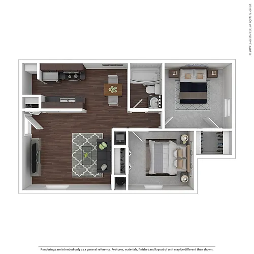 Floor plan Hamilton Lake