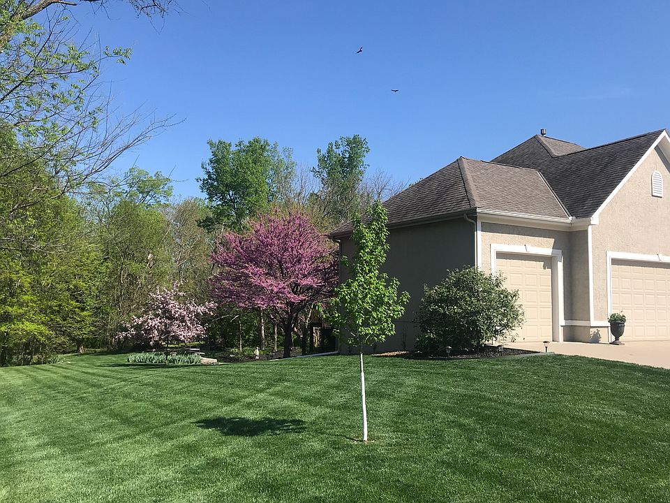 East side of house