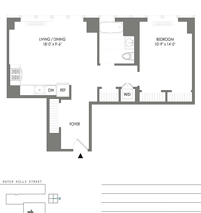 2nd image of 43-22 Queens St #4310