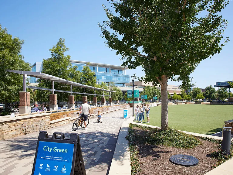City Green Park for outdoor activities