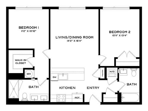 Floor plan B1