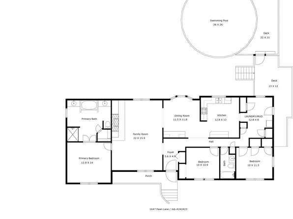 1647 Fawn Ln, Creedmoor, NC 27522