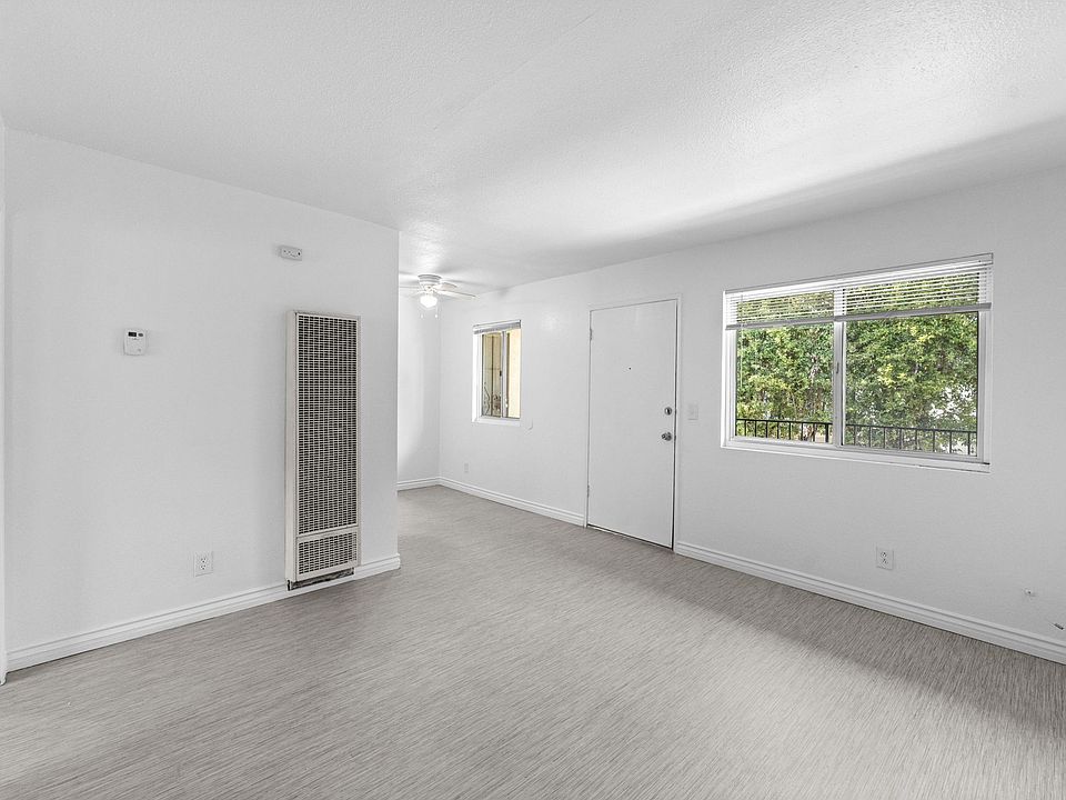 Unit living room and front door area