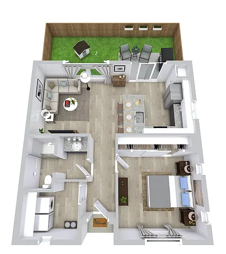 Floor plan The Alcove