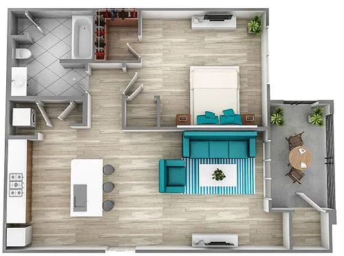 Floor plan A1