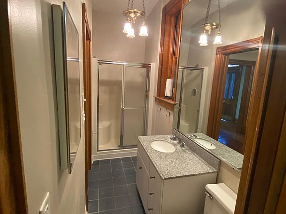 Well appointed tiled bathroom