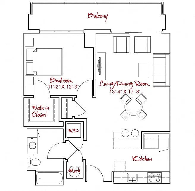 Floor plan A1