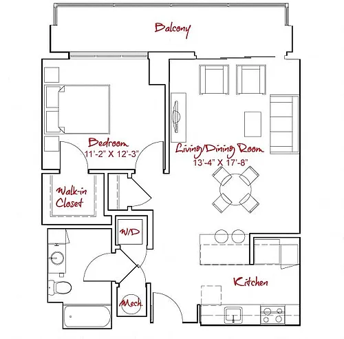 Floor plan A1