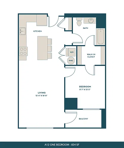 Floor plan A12