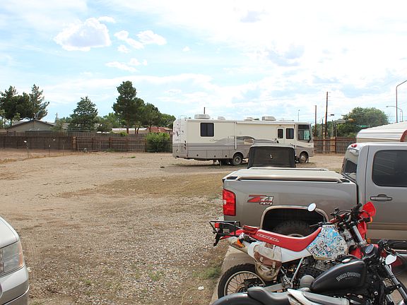 unused portion of the lot