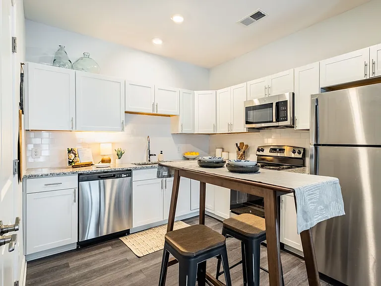 Spacious Kitchen in the NEW two bedroom apartment at Legacy at Baldwin Ridge in Burlington, NC