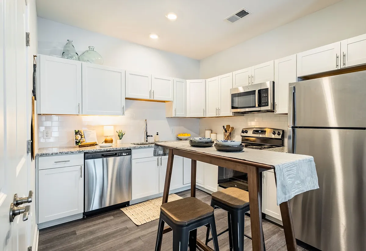 Spacious Kitchen in the NEW two bedroom apartment at Legacy at Baldwin Ridge in Burlington, NC - Legacy at Baldwin Ridge