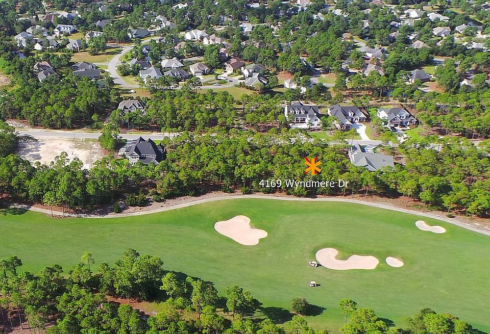Arial View Across Fairway
