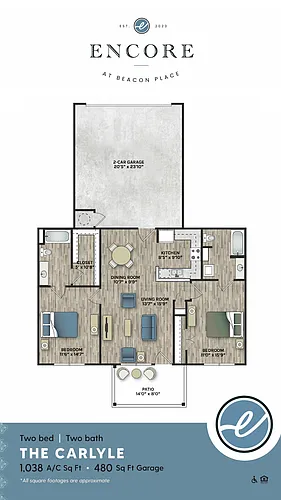 Floor plan Carlyle