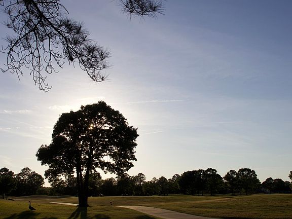 Picturesque sunset view from the front yard