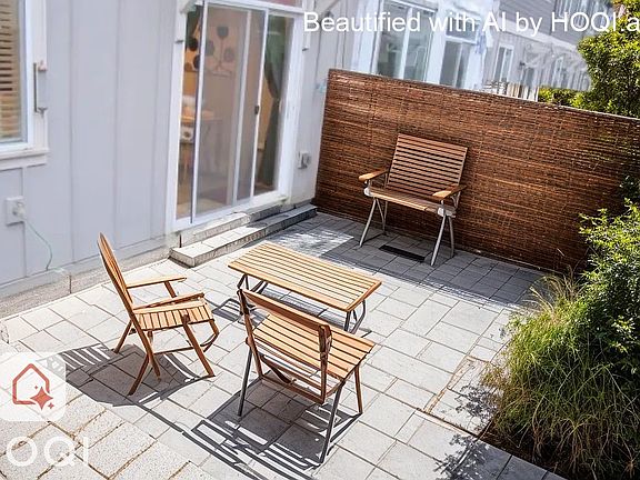 AI generated patio decor