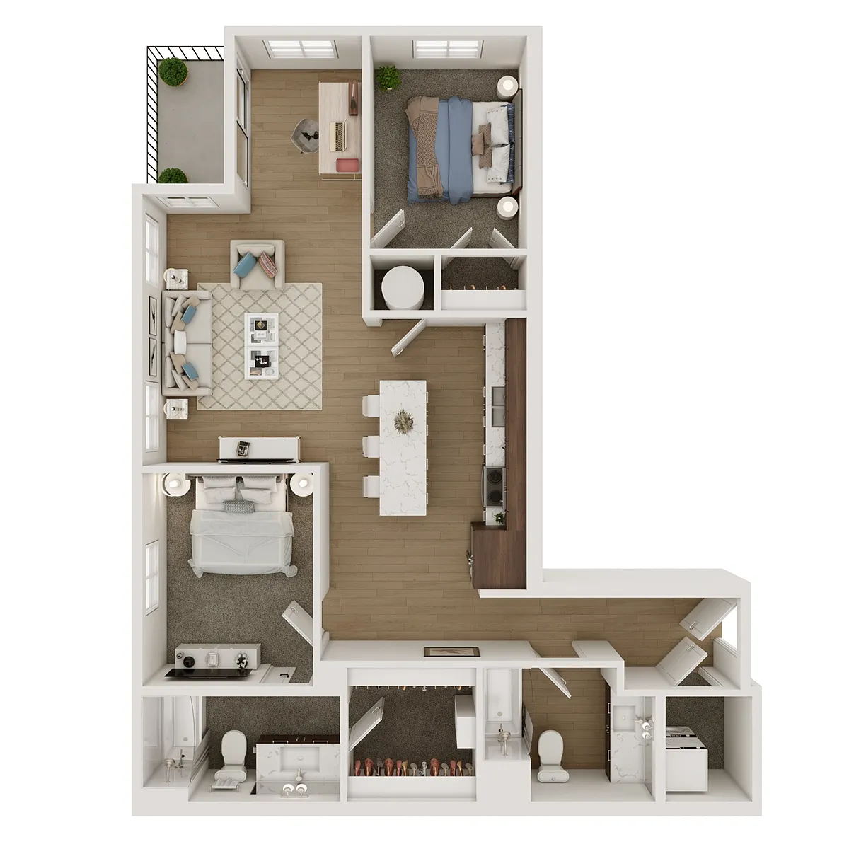 Floor plan Warhol