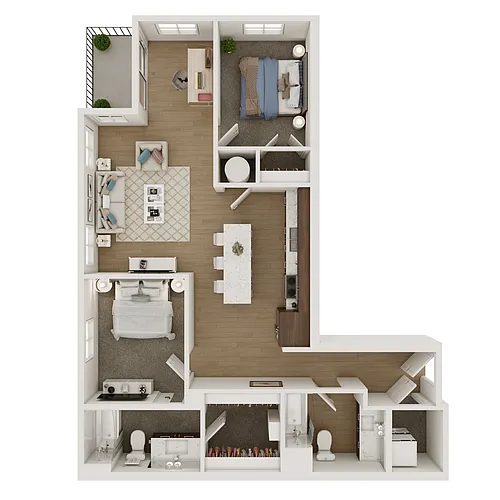 Floor plan Warhol