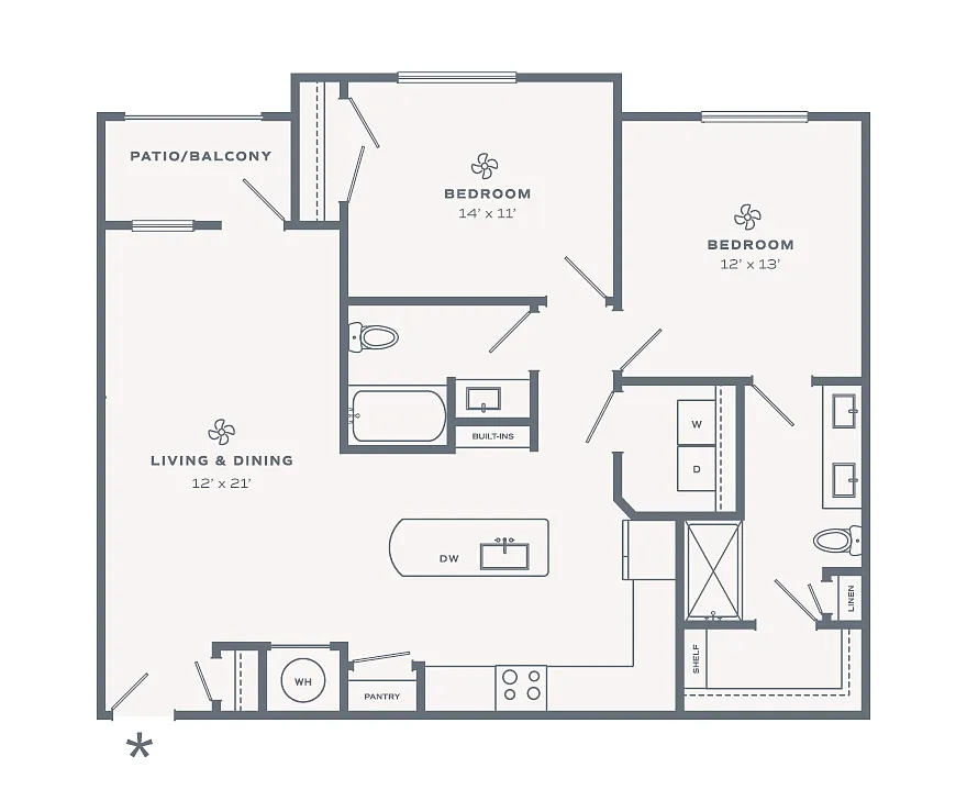 Floor plan Mykonos