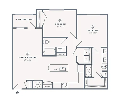 Floor plan Mykonos