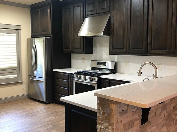 kitchen with custom cabinetry