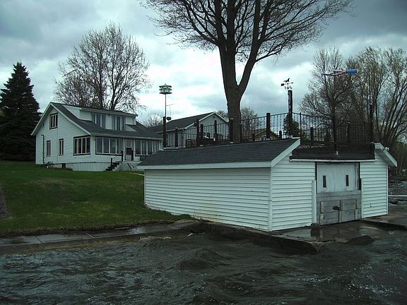 Boat house view