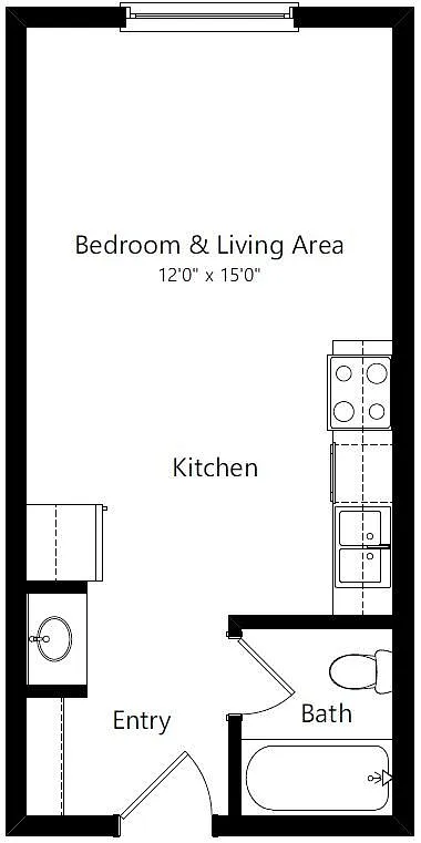 Floor plan Studio