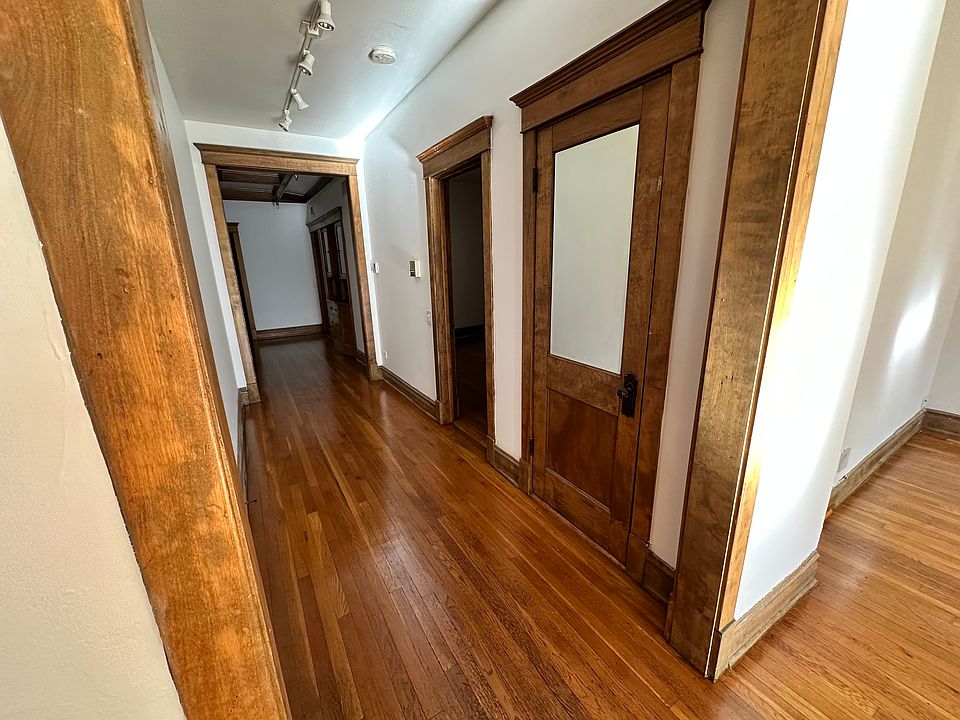 The front hallway