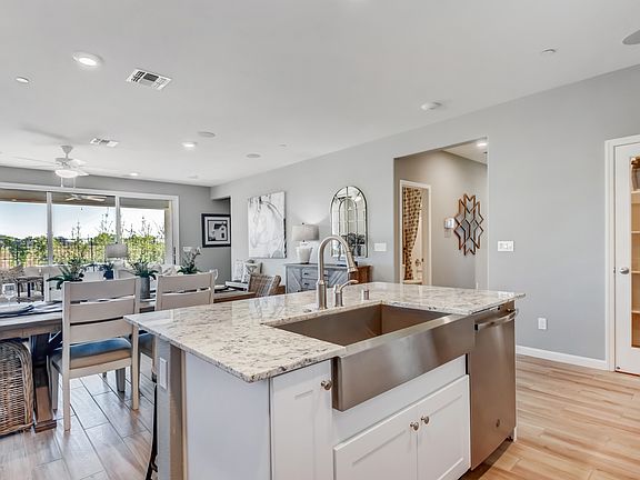 Kitchen overlooking great room