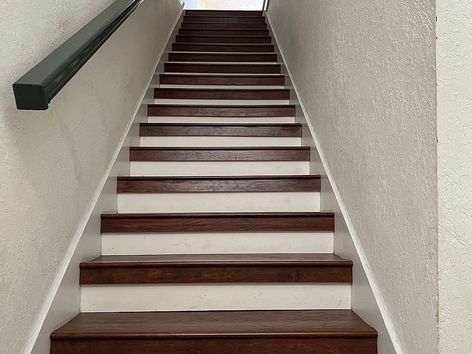 Interior stairway to living area
