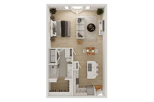 Floor plan A1E