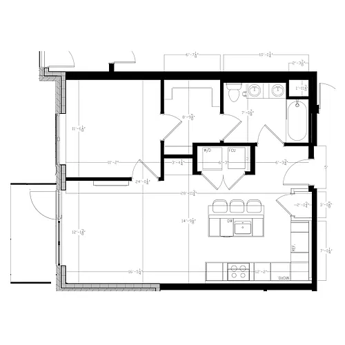 Floor plan B1-1 Floor Plan