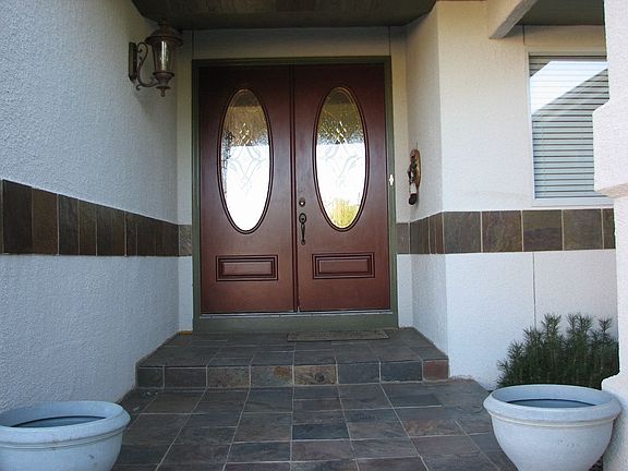 Double Door Entrance