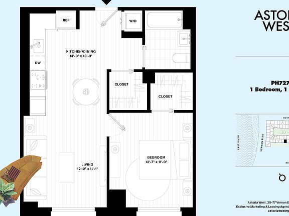2nd image of 30-77 Vernon Blvd Penthouse 727W
