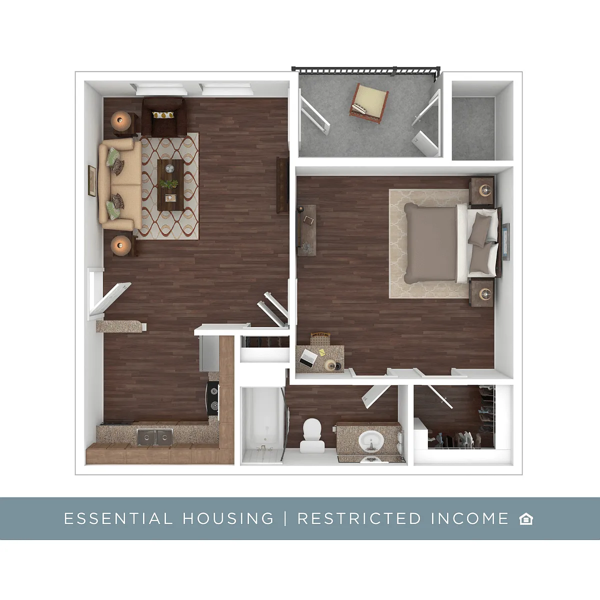 Floor plan A1 - 60