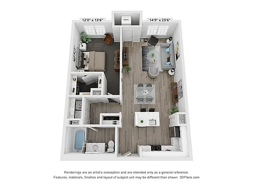 Floor plan A1