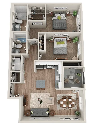 Floor plan Flow
