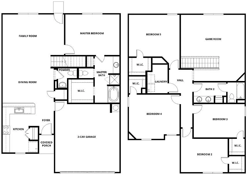 Floor plan Driftwood